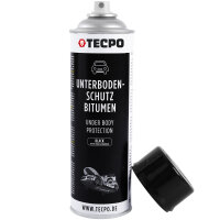24x TECPO Unterbodenschutz Bitumen schwarz, 500 ml