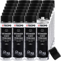 24x TECPO Unterbodenschutz überlackierbar schwarz,...