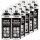 10x TECPO 1K Farbspray Schwarz Teppich / Fußmatten, 400 ml