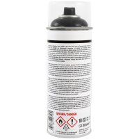 3x TECPO 1K Farbspray Anthrazit Teppich / Fußmatten, 400 ml