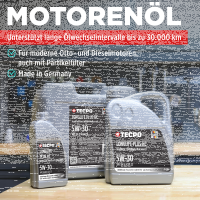 4L TECPO 5W-30 LONGLIFE PLUS MOTORÖL für VW 504.00 507.00 MB 229.31 229.51 BMW LL-04 C30
