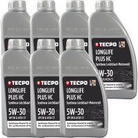 7L TECPO 5W-30 LONGLIFE PLUS MOTORÖL für VW...