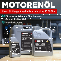 7L TECPO 5W-30 LONGLIFE PLUS MOTORÖL für VW 504.00 507.00 MB 229.31 229.51 BMW LL-04 C30