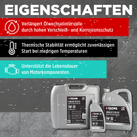 8L TECPO 5W-30 LONGLIFE PLUS MOTORÖL für VW 504.00 507.00 MB 229.31 229.51 BMW LL-04 C30