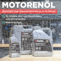 9L TECPO 5W-30 LONGLIFE PLUS MOTORÖL für VW...