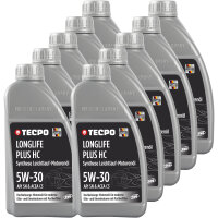 10L TECPO 5W-30 LONGLIFE PLUS MOTORÖL für VW...