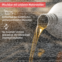 10L TECPO 5W-30 LONGLIFE PLUS MOTORÖL für VW 504.00 507.00 MB 229.31 229.51 BMW LL-04 C30