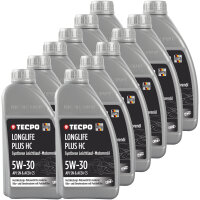 12L TECPO 5W-30 LONGLIFE PLUS MOTORÖL für VW...