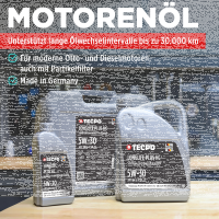 36L TECPO 5W-30 LONGLIFE PLUS MOTORÖL für VW 504.00 507.00 MB 229.31 229.51 BMW LL-04 C30