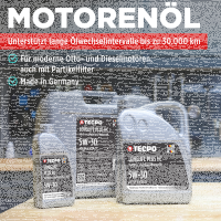 2x 5L TECPO 5W-30 LONGLIFE PLUS MOTORÖL für VW...