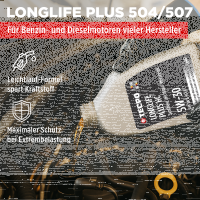 4x 5L TECPO 5W-30 LONGLIFE PLUS MOTORÖL für VW 504.00 507.00 MB 229.31 229.51 BMW LL-04 C30