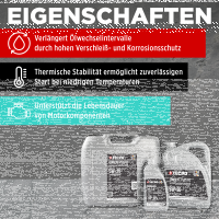 4x 5L TECPO 5W-30 LONGLIFE PLUS MOTORÖL für VW 504.00 507.00 MB 229.31 229.51 BMW LL-04 C30