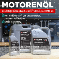 40L TECPO 5W-30 LONGLIFE PLUS MOTORÖL für VW...