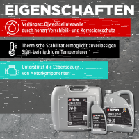 80L TECPO 5W-30 LONGLIFE PLUS MOTORÖL für VW 504.00 507.00 MB 229.31 229.51 BMW LL-04 C30