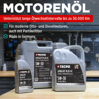 100L TECPO 5W-30 LONGLIFE PLUS MOTORÖL für VW...