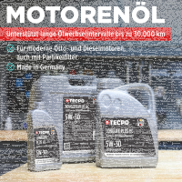 8L TECPO 5W-30 LONGLIFE PLUS MOTORÖL für VW...