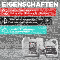 5L TECPO 5W-30 LONGLIFE PLUS MOTORÖL für VW 504.00 507.00 MB 229.31 229.51 BMW LL-04 C30 + Motor Doctor Motoröl Anti-Verschleißschutz, 300 ml