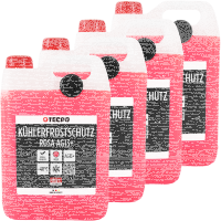 4x TECPO Kühlerfrostschutz Kühlmittel AG13+...