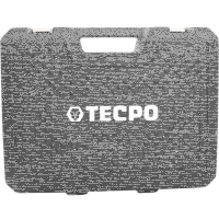 TECPO Kühlsystem Abdrückgerät 27-teilig + 5L Kühlerfrostschutz Kühlmittel AG13+ rosa (-40 C°) Antifreeze