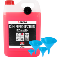 TECPO Kühlerfrostschutz Kühlmittel AG13+ rosa...
