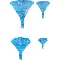TECPO Kühlerfrostschutz Kühlmittel AG13+ rosa (-40 C°) Antifreeze 5L + BGS DIY Trichter-Satz Ø 50-125mm, 4-tlg.