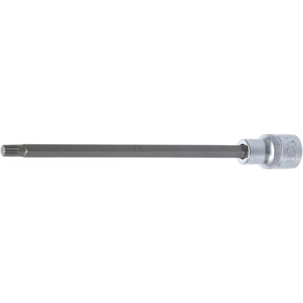 BGS Bit-Einsatz | Länge 200 mm | Antrieb Innenvierkant 12,5 mm (1/2") | Innenvielzahn (für XZN) M8