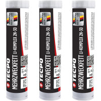 TECPO Mehrzweckfett 3x400g Hochleistungs Li-Komplex...