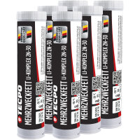 TECPO Mehrzweckfett 6x400g Hochleistungs Li-Komplex...