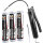 TECPO Mehrzweckfett 3x400g Hochleistungs Li-Komplex Schmierfett KP 2N-30 Lithium Fett + Fettpresse mit Handhebel