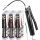 TECPO Mehrzweckfett 6x400g Hochleistungs Li-Komplex Schmierfett KP 2N-30 Lithium Fett + Fettpresse mit Handhebel