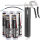 TECPO Mehrzweckfett 5x400g Hochleistungs Li-Komplex Schmierfett KP 2N-30 Lithium Fett + Einhand-Fettpresse