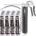 TECPO Mehrzweckfett 12x400g Hochleistungs Li-Komplex Schmierfett KP 2N-30 Lithium Fett + Einhand-Fettpresse