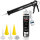 TECPO Scheibenkleber MS-Polymer 1x 290 ml + Einhand Fettpresse 380 mm