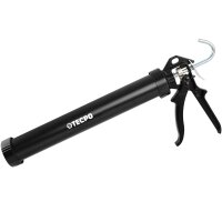 TECPO Scheibenkleber MS-Polymer 6x 290 ml + Einhand Fettpresse 380 mm