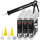 TECPO Scheibenkleber MS-Polymer 12x 290 ml + Einhand Fettpresse 380 mm