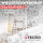 TECPO Abdeckvlies Malervlies 25m Schutzvlies 120g/m² selbstklebende Vlies-Rolle