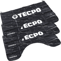 3x TECPO Universal Kotflügelschoner magnetisch mit...