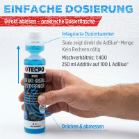 3x TECPO SCR Anti-Kristall Additiv Konzentrat AdBlue® 250 ml