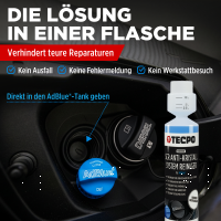 4x TECPO SCR Anti-Kristall Additiv Konzentrat AdBlue® 250 ml