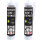 2x TECPO Karosserie Klebe & Dichtmasse KKD 701 Schwarz, 414g MS-Polymer 1K-Dichtstoff