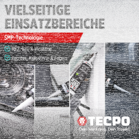 2x TECPO Universal Klebe- und Dichtstoff FLEX SEAL 522 SCHWARZ 1K MS-Polymer UV-stabil und witterungsbeständig