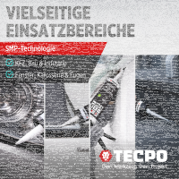 3x TECPO Universal Klebe- und Dichtstoff FLEX SEAL 522 SCHWARZ 1K MS-Polymer UV-stabil und witterungsbeständig
