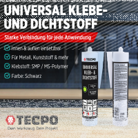 6x TECPO Universal Klebe- und Dichtstoff FLEX SEAL 522...