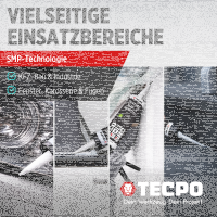 10x TECPO Universal Klebe- und Dichtstoff FLEX SEAL 522 SCHWARZ 1K MS-Polymer UV-stabil und witterungsbeständig