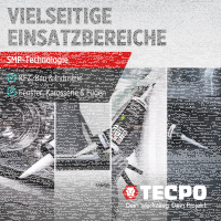 24x TECPO Universal Klebe- und Dichtstoff FLEX SEAL 522 SCHWARZ 1K MS-Polymer UV-stabil und witterungsbeständig