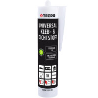 12x TECPO KLEBE UND DICHTSTOFF UNIVERSAL FLEX SEAL 522 WEIß 1K MS POLYMER 480g