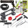 PETEC Scheibenkleber-Set + Ausbau-Werkzeug + Druckluft-Kartuschenpresse + 2x Gummi-Doppelsauger