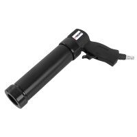 2x Scheibenkleber 290 ml MS-Polymer + Druckluft-Kartuschenpresse – Profi Kartuschenpistole für Dicht- & Klebstoffe + Druckluftschlauch 10 m