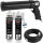 2x Scheibenkleber 290 ml MS-Polymer + Druckluft-Kartuschenpresse – Profi Kartuschenpistole für Dicht- & Klebstoffe + Druckluftschlauch 10 m
