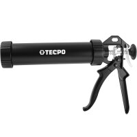 4x TECPO Montagekleber HIGH TACK Baukleber 455g Kleber + Dichtstoffe MS-Polymer SMP + Alu-Kartuschenpresse 220 mm
